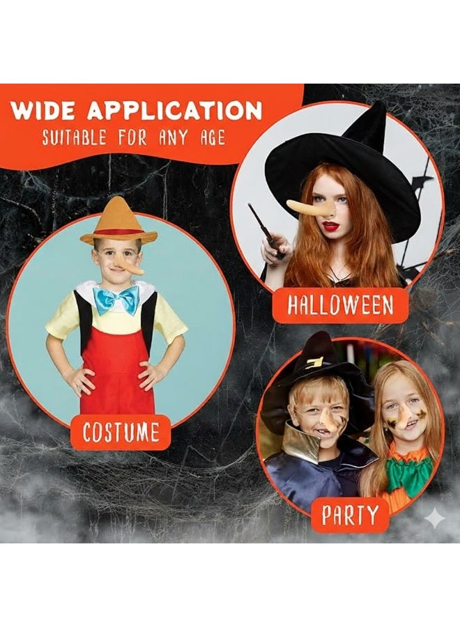 غوغا انف تنكري طويل لاتكس واقعي – انف صناعي للكوسبلاي والهالوين والحفلات، مريح وخفيف الوزن، اكسسوار ملابس تنكرية للأطفال والكبار - Image 3